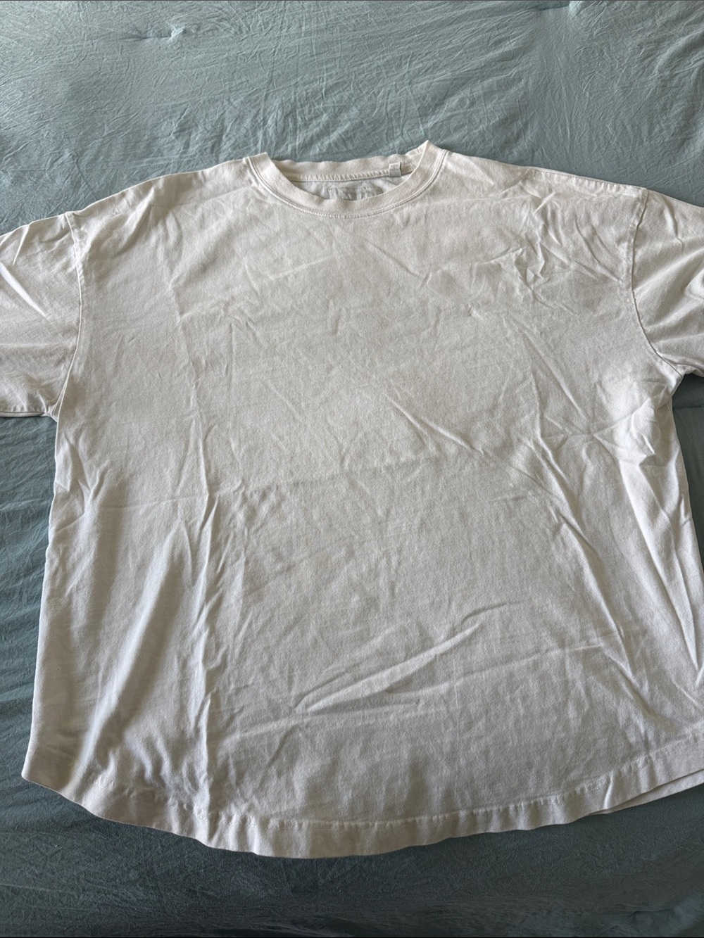 Urban Outfitters White Crew Neck Short Sleeve Tee